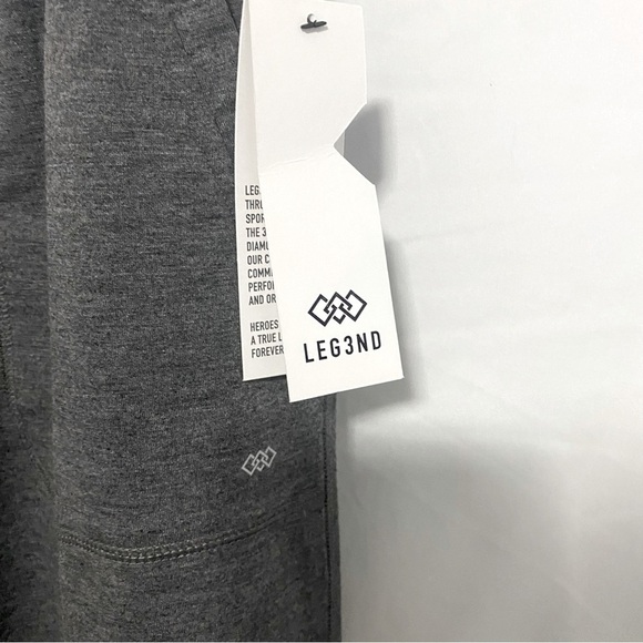 LEG3ND Women’s Freeform Fleece Pocket Straight Leg Sweatpants Gray Size Large - Picture 3 of 9